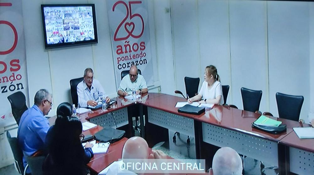 Imagen relacionada con la noticia :Ministro presidente del BCC ofrece conferencia online sobre el proceso de bancarización para directivos del Sistema Bancario Financiero Nacional